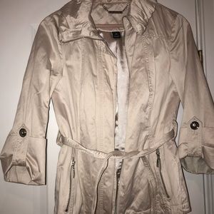 White House black market beige jacket XS